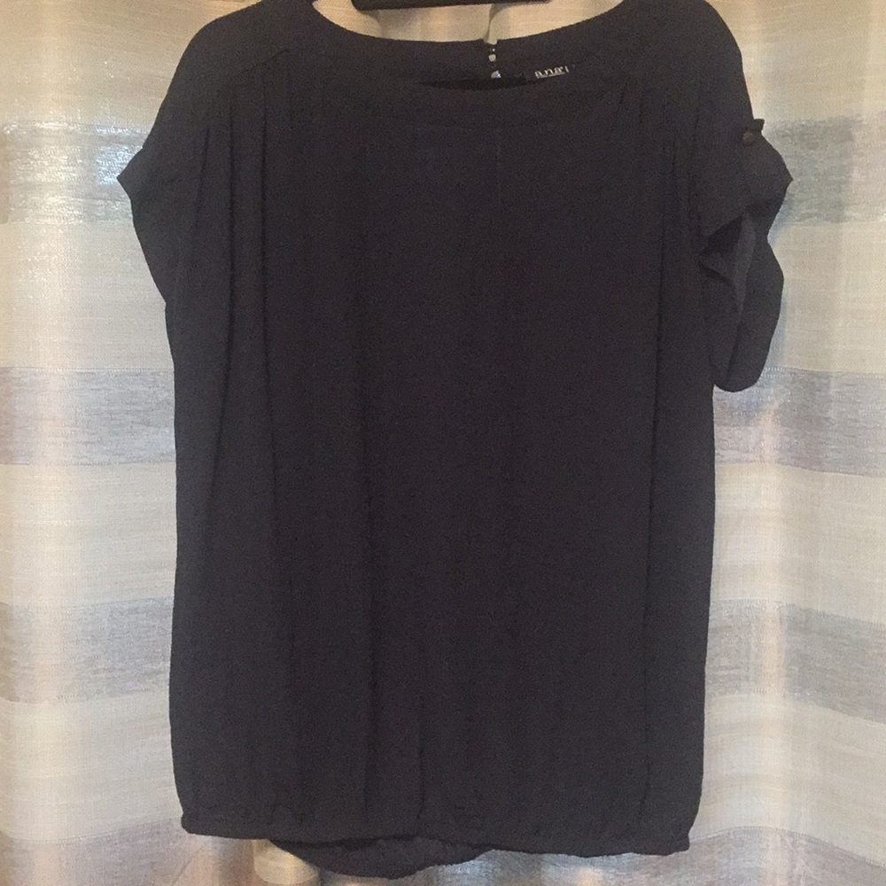 Navy blue blouse